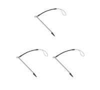 3 set resistivo penna touch screen stilo sostituzione per console/tab/telefono argento