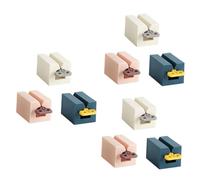 3 Set Spremi Dentifricio Manuale Estrattore Per Tubetti Per Cosmetici E Facile Usare Scuro 3 Pezzi*3
