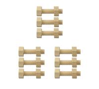 3 set Vite Dado Assemblaggio Giocattolo Montessori Hands-On Abilità Puzzle Accs per la Casa, Stile 2