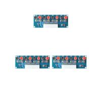 3 set XH-M229 Scheda di Alimentazione PC Desktop ATX Benchtop Alimentazione Scheda di Trasferimento 24 Pin Modulo di Test di Alimentazione