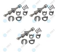 3 Set You.S Riparazione Cilindro Serratura Frontale SX per BMW 3 Cabriolet E93