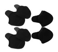 3 Sets Calde Cuffie Protettive Per Le Orecchie Cuscinetti Auricolari Casco Neri