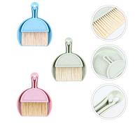 3 Sets Mini Di Spazzole Paletta Puscello Per La Pulizia Della Tastiera Scope