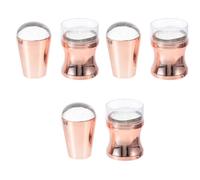 3 Sets Strumento Per Unghie in Silicone Strumenti Di Timbing Timbro Nail Art