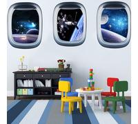 3 Sheets Adesivo Da Parete Per La Cameretta Dei Bambini Decalcomanie Rimovibili