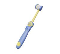 3 Sided Toothbrush, Astronaut Design Toothbrush, Toddler Manual Toothbrush, Soft Teeth Care Brush, Kids Oral Care Tool, Gentle Bristle Toothbrush, Ergonomic Toothbrush, Family Toothbrush for Children