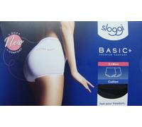 2 Slip da donna in cotone elastico di Sloggi mutanda Basic Maxi elasticizzato