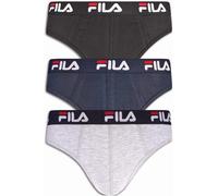 3 slip boxer da uomo ragazzo FILA FU5232/3 Cotone elasticizzato blu grigio nero