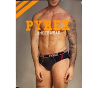3 slip boxer da uomo ragazzo PYREX Cotone elasticizzato ps1000 blu grigio nero