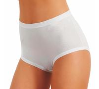 3 Slip da Donna in Cotone Culotte JADEA a Vita Alta Mutande Colorate Intimo gra