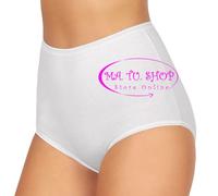 3 Slip Donna JADEA Art. 05 Maxi Culotta Liscia in Cotone Elasticizzato