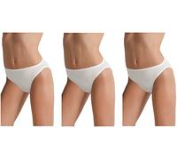3 Slip donna laltra Cotonella 3939 cotone elasticizzato (4/L, Nero)