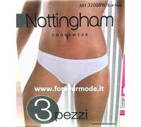 3 Slip donna Nottingham in morbido cotone bi-elastico comfort art 3200BW