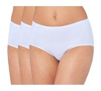 3 Slip donna SLOGGI Midi 24/7 Cotton mutandine in cotone vita media fianco alto
