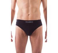 ISSIMO Slip Uomo 210 Made in Italy Senza Cuciture, in Microfibra Elasticizzata per Un Comfort Superiore, Bianco, L/XL
