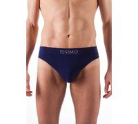 ISSIMO Slip Uomo 210 Made in Italy Senza Cuciture, in Microfibra Elasticizzata per Un Comfort Superiore, Bianco, L/XL