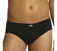 Axiom Slip uomo Art. 2665 in cotone elasticizzato con elastico infilato e logo – 3 pezzi