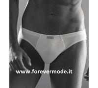 3 Slip uomo Cagi basso in cotone mercerizzato con elastico interno e logo - 1244