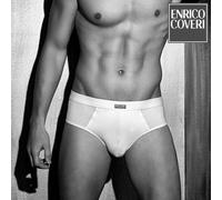 3 SLIP UOMO ELASTICO INTERNO COTONE BIELASTICO ENRICO COVERI ART. ES1002