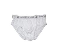 3 slip uomo in cotone con elastico esterno scritta Armata di Mare (6-XL)