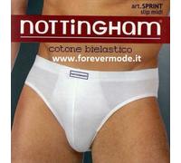 3 Slip uomo Nottingham in cotone bi-elastico con elastico infilato art Sprint