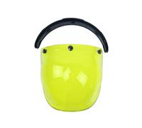 3-Snap Bubble Wind Shield Visor compatible with Biltwell Gringo&Bonanza Motorcycle Helmet