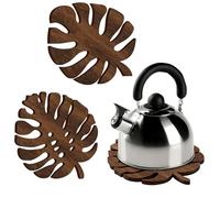 3 sottobicchieri per bevande, esteticamente rustici | Sottobicchieri in legno e portabevande per casa, cucina, soggiorno, camera da letto, bar, ristorante