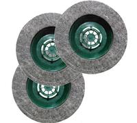 3 SPAZZOLE FELTRO x LUCIDATRICE PULILUX PL510 511 512 PAVIMENTI FOLLETTO VORWERK