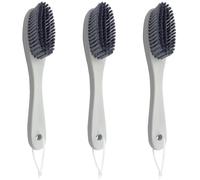 3 Spazzoline per la Pulizia delle Scarpe, con Comoda Impugnatura Estesa, Portatile, per Pulizia e Lavaggio