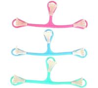 3 spille per pannolini in plastica per bambini, fibbie per cintura per pannolini, design pratico, da utilizzare con panno prefold e piatti in tessuto