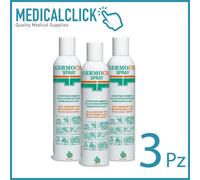 3 Spray Disinfettante Ambienti e Superfici Germocid 400 ml Battericida Virucida