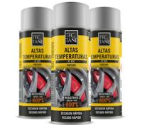 3 Spray Pittura Anticaloric 800ºC Alluminio 400ML