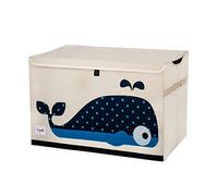 3 Sprouts - Contenitori Porta Giochi Bambini - Baule e Scatola per Giocattoli - Scatola Giochi per Bambini - Porta Giochi per Bambini Contenitore con Coperchio - Cesta Giochi - Balena