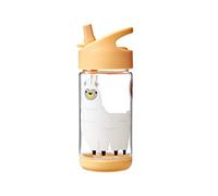 3 Sprouts Borraccia con Cannuccia di Silicone - Lama - 350 ml