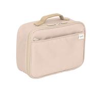 3 Sprouts - Borsa Termica per Bambini - Porta Pranzo Isolante per Scuola e Picnic, Design Divertenti - Taupe