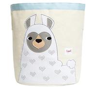 3 Sprouts Cesta Giochi Bambini - Grande Cesta Portagiochi Bambini in Tessuto Decorato - Cesto Biancheria e Cesto Giochi Bambini per Cameretta - Cesta Per Giochi Bambini con Manici Robusti - Lama