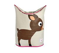 3 Sprouts - Cesta Portabiancheria Bambini - Cesto Porta Giochi - Cesto Biancheria/Portagiochi - Cesta Giochi Bambini Grande - Cesto Porta Giocattoli - Cerbiatto