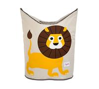3 Sprouts - Cesta Portabiancheria Bambini - Cesto Porta Giochi per Bambini - Cesto Biancheria/Portagiochi - Cesta Giochi Bambini Grande - Cesto Porta Giocattoli - Leone