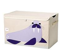 3 Sprouts - Contenitori Porta Giochi Bambini - Baule e Scatola per Giocattoli - Scatola Giochi per Bambini - Porta Giochi per Bambini Contenitore con Coperchio - Cesta Giochi - Tricheco