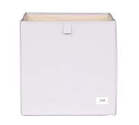 3 Sprouts Cubo Portaoggetti 33x33 cm, Box Pieghevole, Grigio Chiaro | compatibile con scaffali; per giochi, libri e accessori; cameretta e sala giochi; facile da piegare quando non serve
