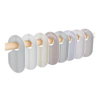 3 Sprouts - Divisori Guardaroba Neonato - Divisori per Armadio per Bambini e Bambini, Organizer per Vestiti per Bambini per Dimensione/età - Set da 8 - Strisce