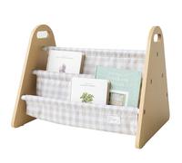 3 Sprouts Libreria Bambini Doppia Faccia, Quadretti Beige
