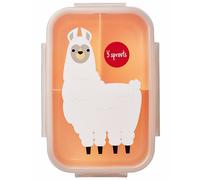 3 Sprouts Porta Pranzo Bento Per Bambini Asilo Scuola Con 3 Scomparti Lama Pesca