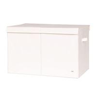 3 Sprouts - Scatola Giochi Per Bambini - Contenitore Portagiochi per Cameretta, Organizzazione e Ordine - Crema