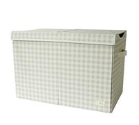 3 Sprouts - Scatola Giochi Per Bambini - Contenitore Portagiochi per Cameretta, Organizzazione e Ordine - Percalle Beige