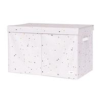 3 Sprouts - Scatola Giochi Per Bambini - Contenitore Portagiochi per Cameretta, Organizzazione e Ordine - Terrazzo Grigio