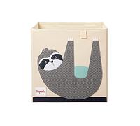 3 Sprouts - Scatole Porta Giochi - Contenitore Giochi Bambini - Scatola Giochi per Bambini - Contenitori per Giochi Bambini - Portagiochi Bambini Contenitori - Scatola Porta Giochi - Bradipo