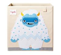 3 Sprouts - Scatole Porta Giochi - Contenitore Giochi Bambini - Scatola Giochi per Bambini - Contenitori per Giochi Bambini - Portagiochi Bambini Contenitori - Scatola Porta Giochi - Yeti