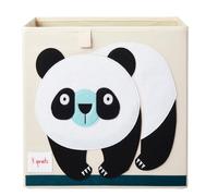 3 Sprouts - Scatole Porta Giochi - Contenitore Giochi Bambini - Scatola Giochi per Bambini - Contenitori per Giochi Bambini - Portagiochi Bambini Contenitori - Scatola Porta Giochi - Panda