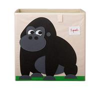 3 Sprouts - Scatole Porta Giochi - Contenitore Giochi Bambini - Scatola Giochi per Bambini - Contenitori per Giochi Bambini - Portagiochi Bambini Contenitori - Scatola Porta Giochi - Gorilla